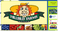 Desktop Screenshot of hillbillyfarms.com.au